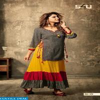 S4U Kalakriti Vol-4 Wholesale Anarkali Readymade Kurtis